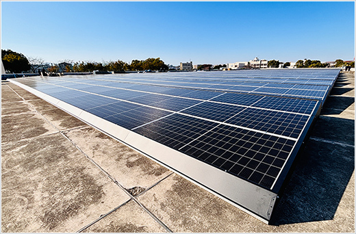 下水道河川局都筑水再生センター 太陽光発電システム