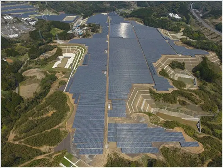 山佐株式会社様（宮崎日向第２太陽光発電所）