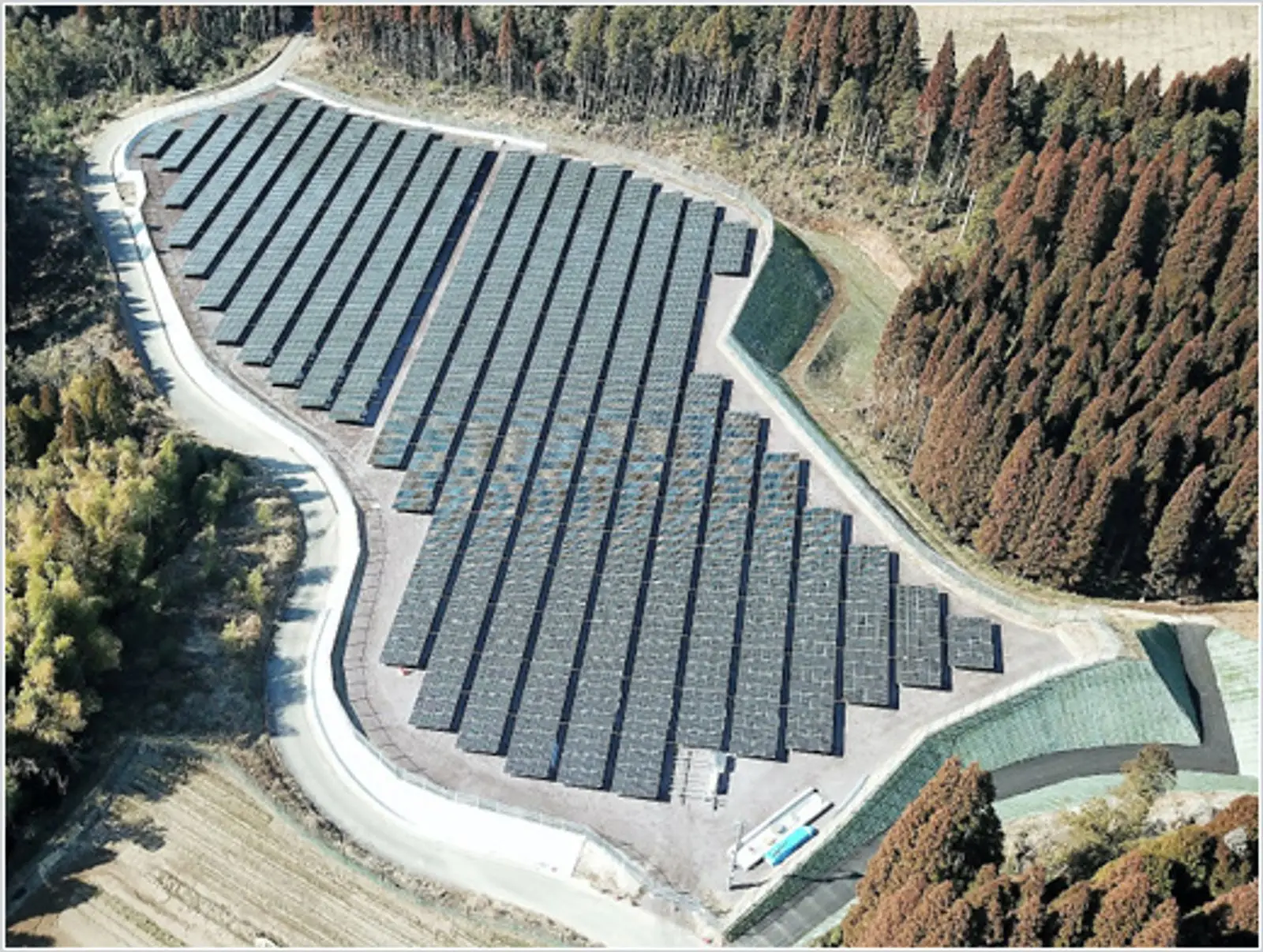 中良石材株式会社様（なかよし太陽光発電所湧水町）